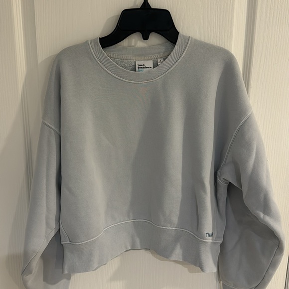 Aritzia TNA Sweatfleece Cozy Fleece Sweatshirt S - Picture 3 of 5
